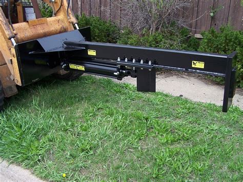 screw wood splitter skid steer|skid steer wood splitter attachments.